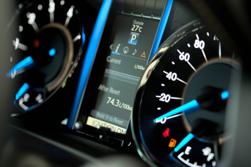 Naklejka premium speedometer optitron