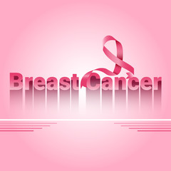Pink Ribbon Breast Cancer Awareness