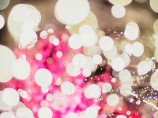 Abstract blur lighting design