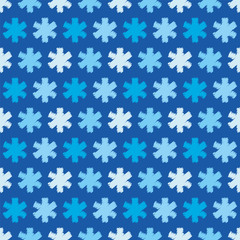 Seamless background with snowflakes. Print. Repeating background. Cloth design, wallpaper.