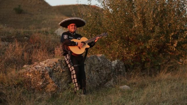 Mexican, Latin American, Spanish. Musician on the coast. 