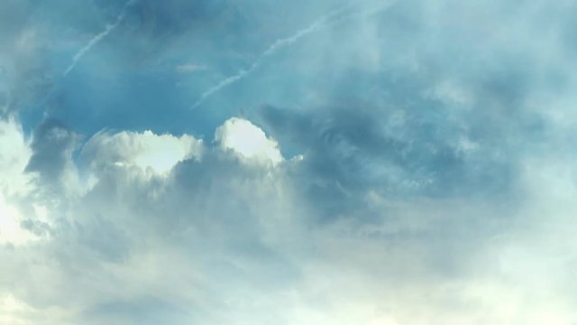 A 30 second loop of various clouds flying by.