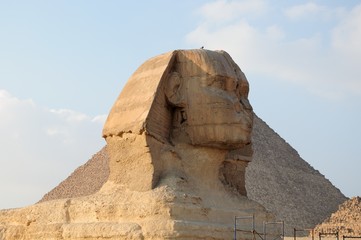 Fototapeta na wymiar sphinx at Giza