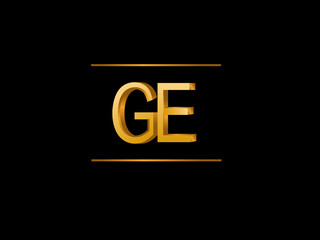 GE Initial Logo for your startup venture