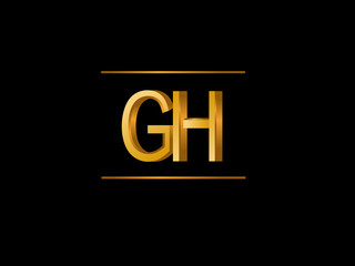 GH Initial Logo for your startup venture