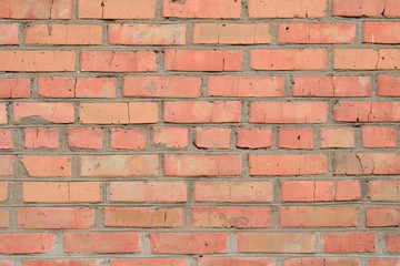 Obraz premium Brick texture with scratches and cracks