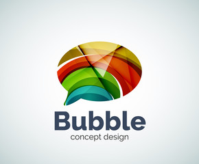 Bubble logo template