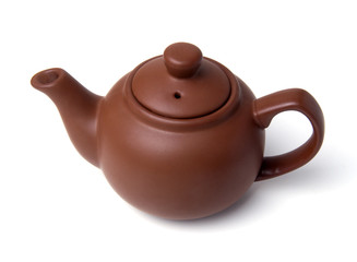 clay (ceramic) teapot