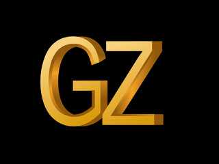 GZ Initial Logo for your startup venture