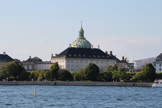 Blick auf das dänische Schloss