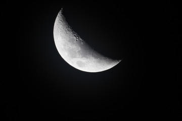 Naklejka premium Quarter Moon