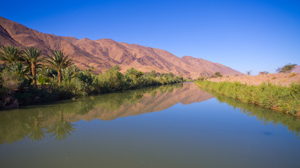 Fototapeta na wymiar Draa river in Morocco