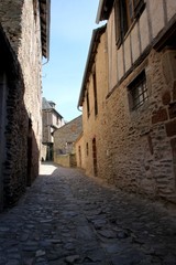 Conques, village médiéval en Aveyron