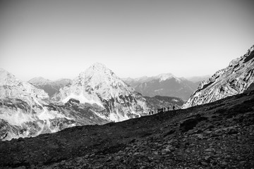 Wandern an der Coburger Hütte