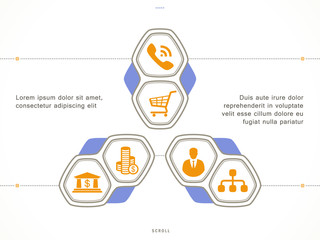 Set of busines icons