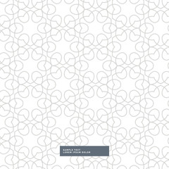 stylish line art pattern background