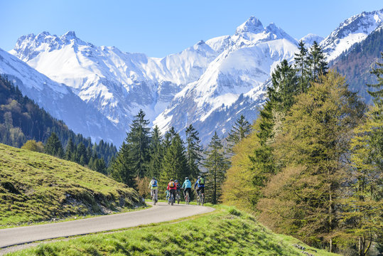 Radtour in den Allgäuer Alpen