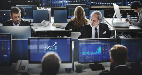 Graph Chart Invest Report Icon Concept