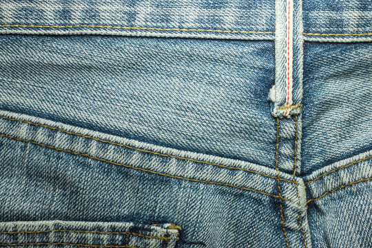 texturea of jeans