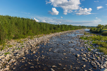 Russian nord Kandalaksha