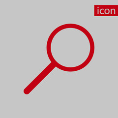 search icon stock vector illustration flat design