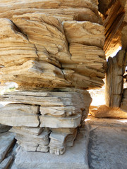 The rocks of Triopetra, Crete, Greece