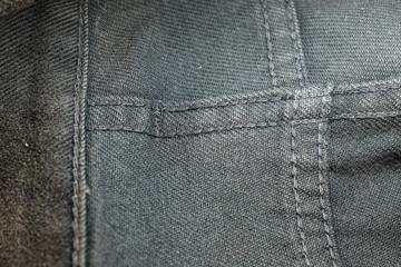 Naklejka premium black jeans textured