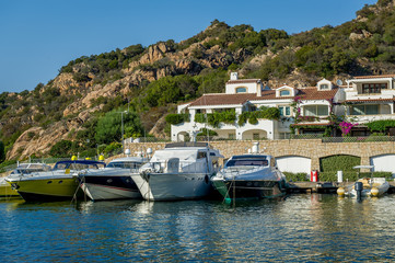 Poltu Quatu resort village and yacht marina, Sardinia