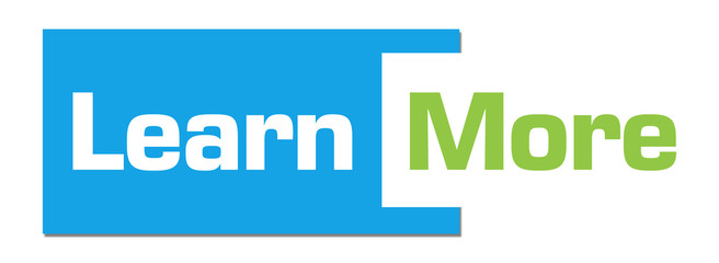 Learn More Blue Green Horizontal Stripe 