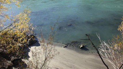 Quite spot by the Inn river on a sunny Autumn afternoon