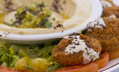 Falafel And Hummus