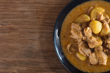 pork in curry sauce