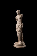 Venus statue on a black background © Kozlik_mozlik