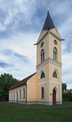 Fototapeta na wymiar Kirche von Rieben (Potsdam-Mittelmark)