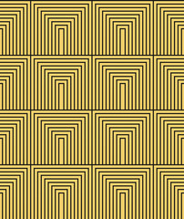 Vector seamless pattern. Stylish repeating background. Monochrom