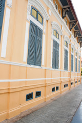Windows in Neo-Gothic style