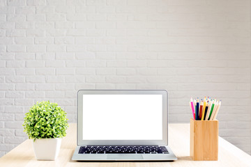 Fototapeta premium Creative designer desktop