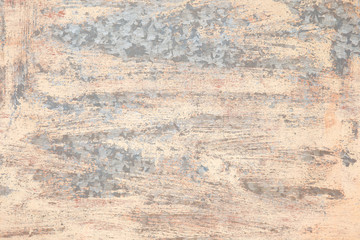 Iron plate with shabby paint. Texture background.
