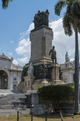 Kuba; Havanna -Vedado; Denkmal von Jose Miguel Gomez.