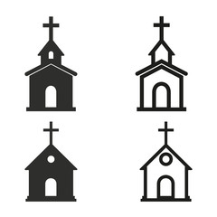 Church icon set.