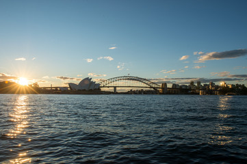 Naklejka premium View from Sydney city, Australia