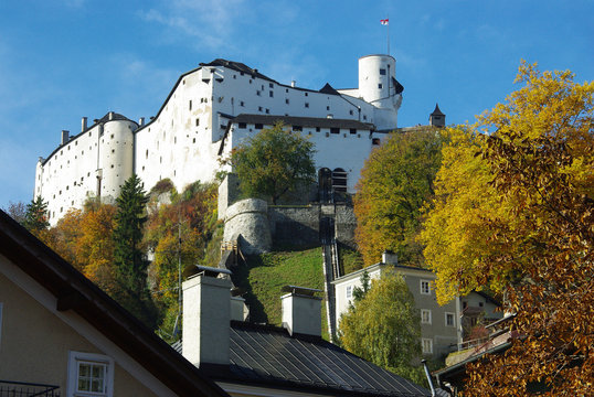 Hohensalzburg Fortress In Salzburg