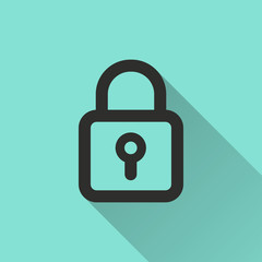 Lock - vector icon.