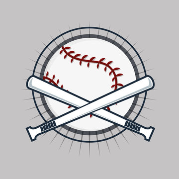 baseball related icons emblem vector illustration design 