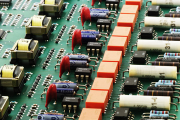 Circuit board side view