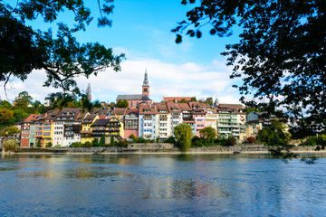 Fototapeta na wymiar Laufenburg am Rhein