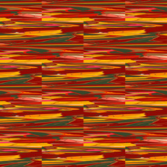 Colored paint strokes