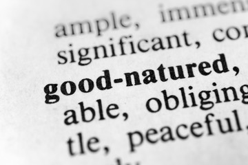 Obraz premium Good-natured