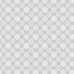 gray white snowflake pattern