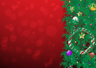 Beautiful christmas background vector illustration